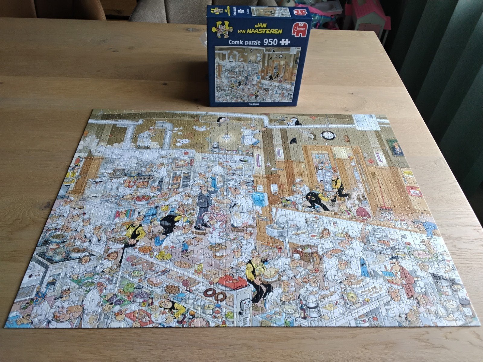janvanhaasteren puzzel, de keuken 950 stukjes., Ophalen of Verzenden