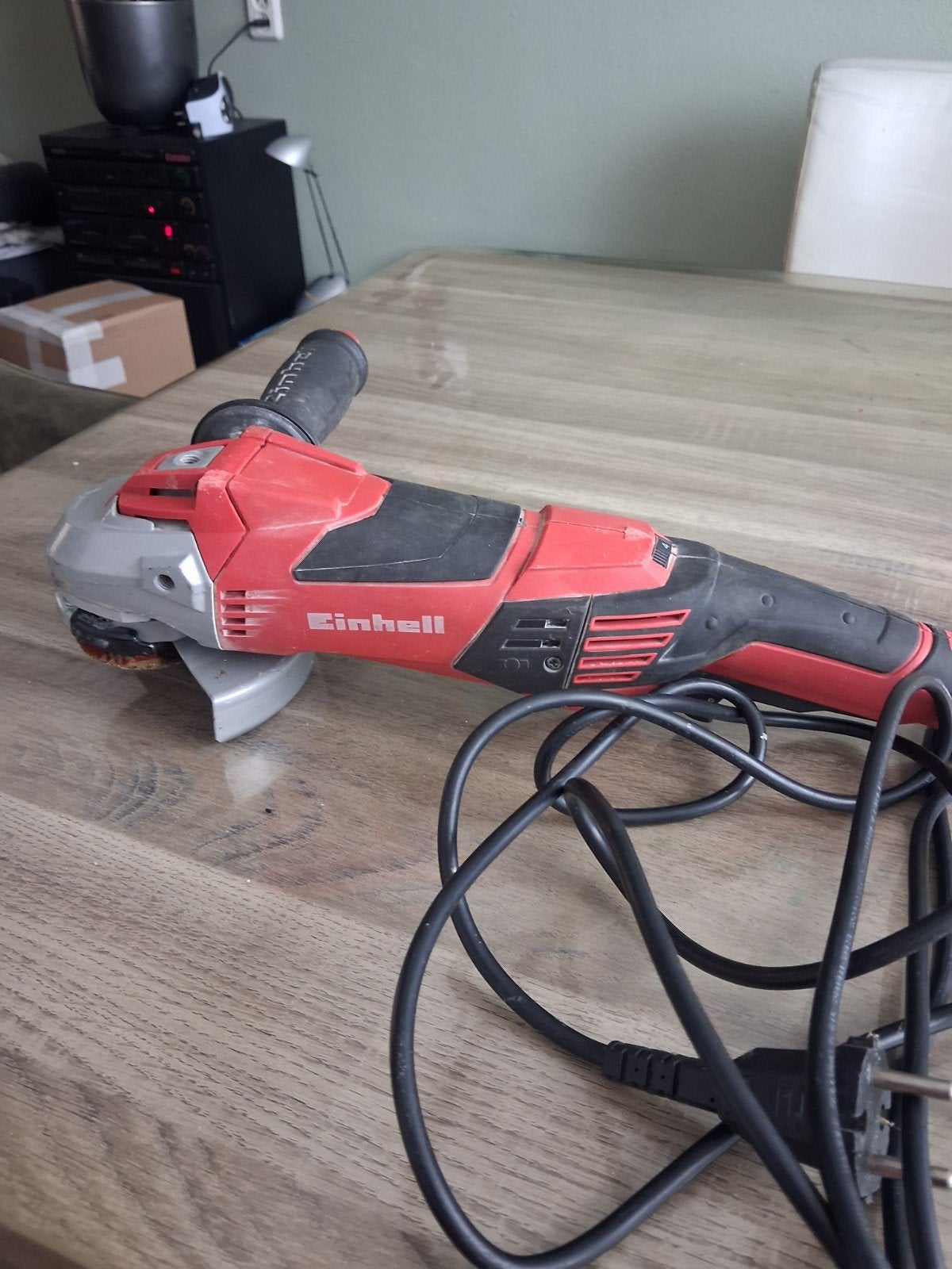 Einhell Haakse Slijpmachine - Zo goed als nieuw, Doe-het-zelf en Verbouw, Ophalen of Verzenden