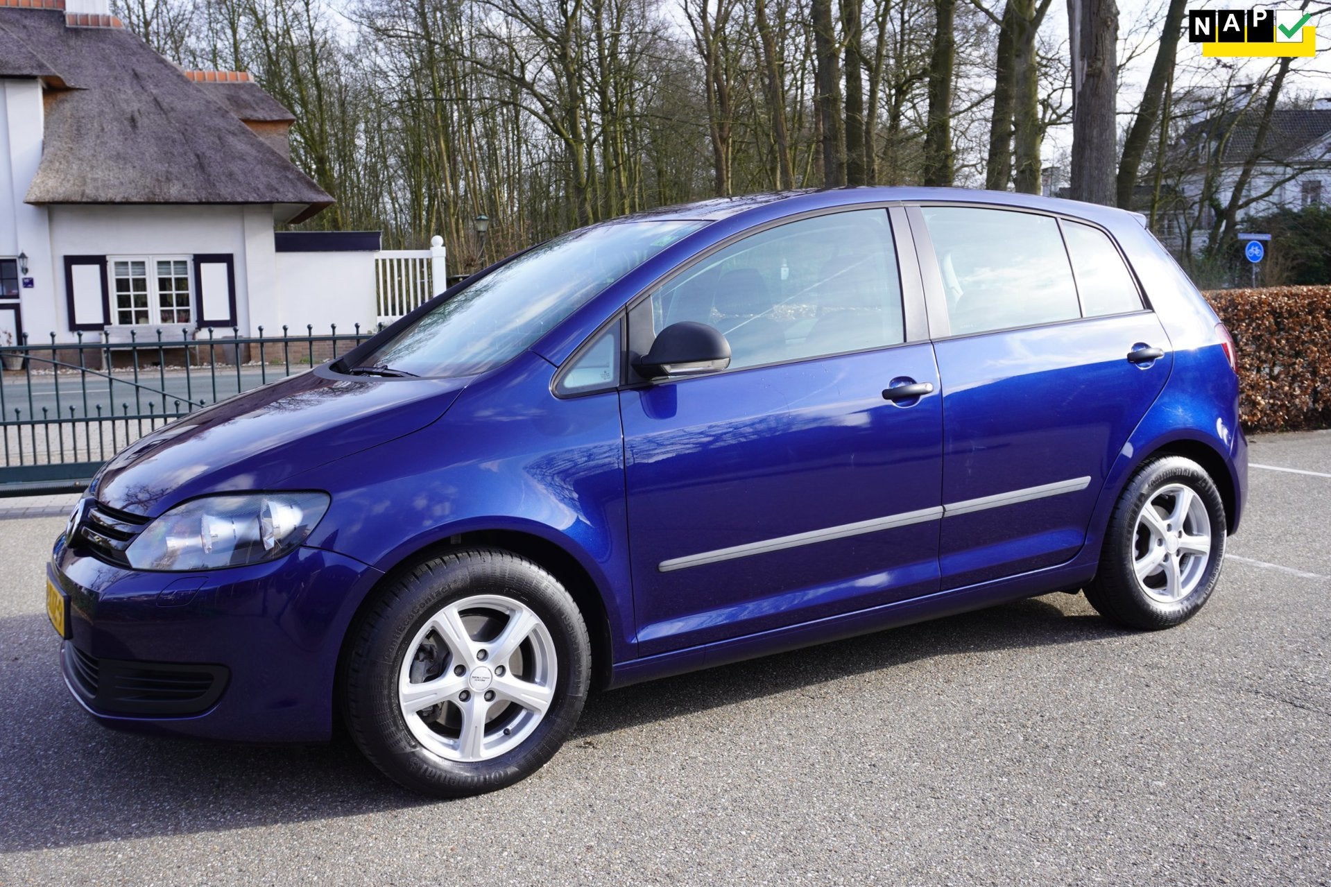 Volkswagen Golf Plus 1.4 TSI Trendline Clima Automaat Trekha, Euro 5, Gebruikt, Blauw, 122 pk