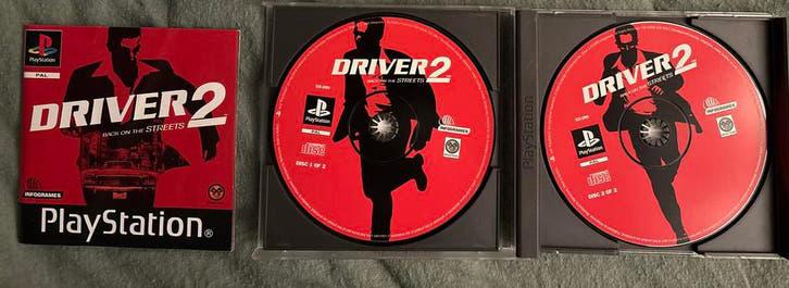 Driver 2 PlayStation 1 (PS1), Spelcomputers en Games, Avontuur en Actie, 1 speler, Ophalen of Verzenden, Zo goed als nieuw