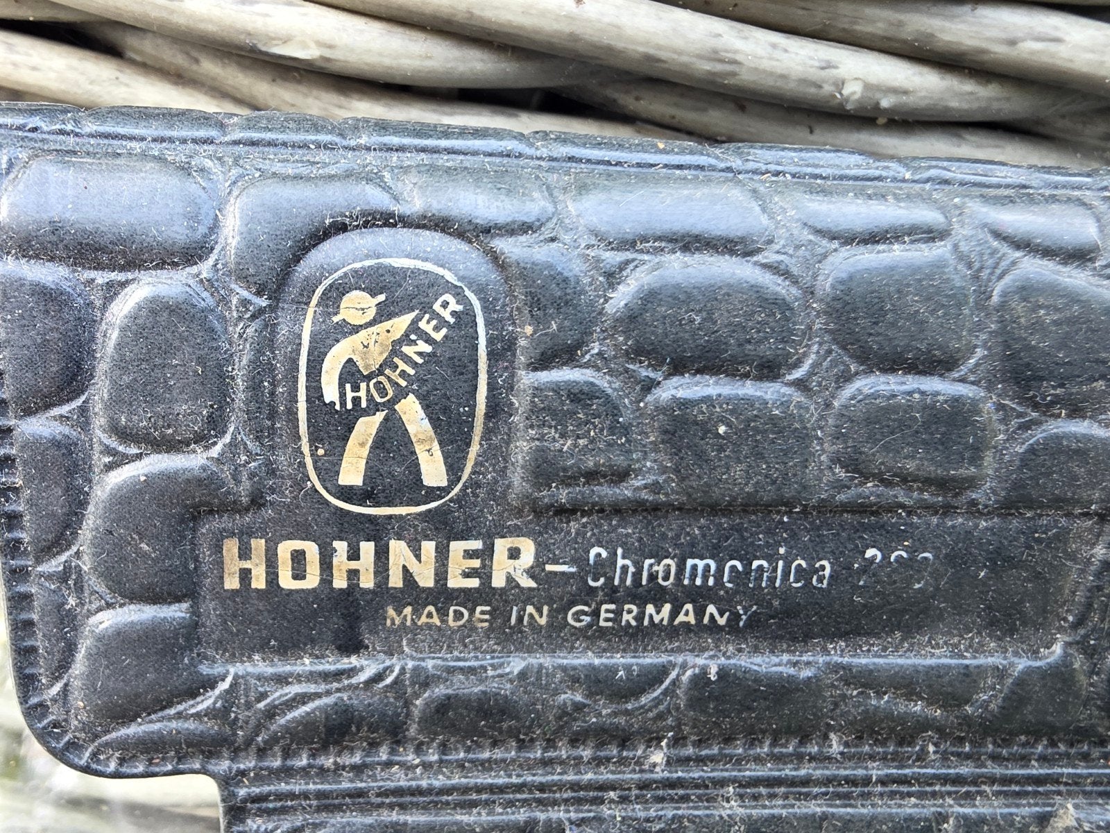 Hohner Chromonica 260 Mondharmonica met etui, Ophalen of Verzenden, Gebruikt, Chromatisch, Met koffer of doosje