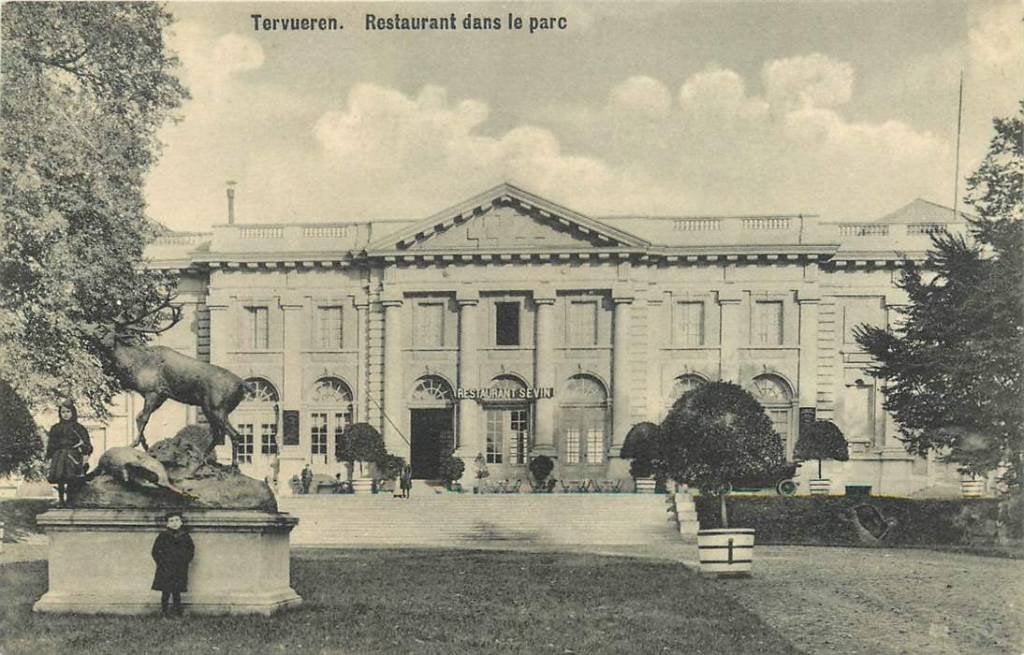 381-118-033 Tervueren Restaurant dans le parc, Verzenden, Voor 1920, Overig Europa