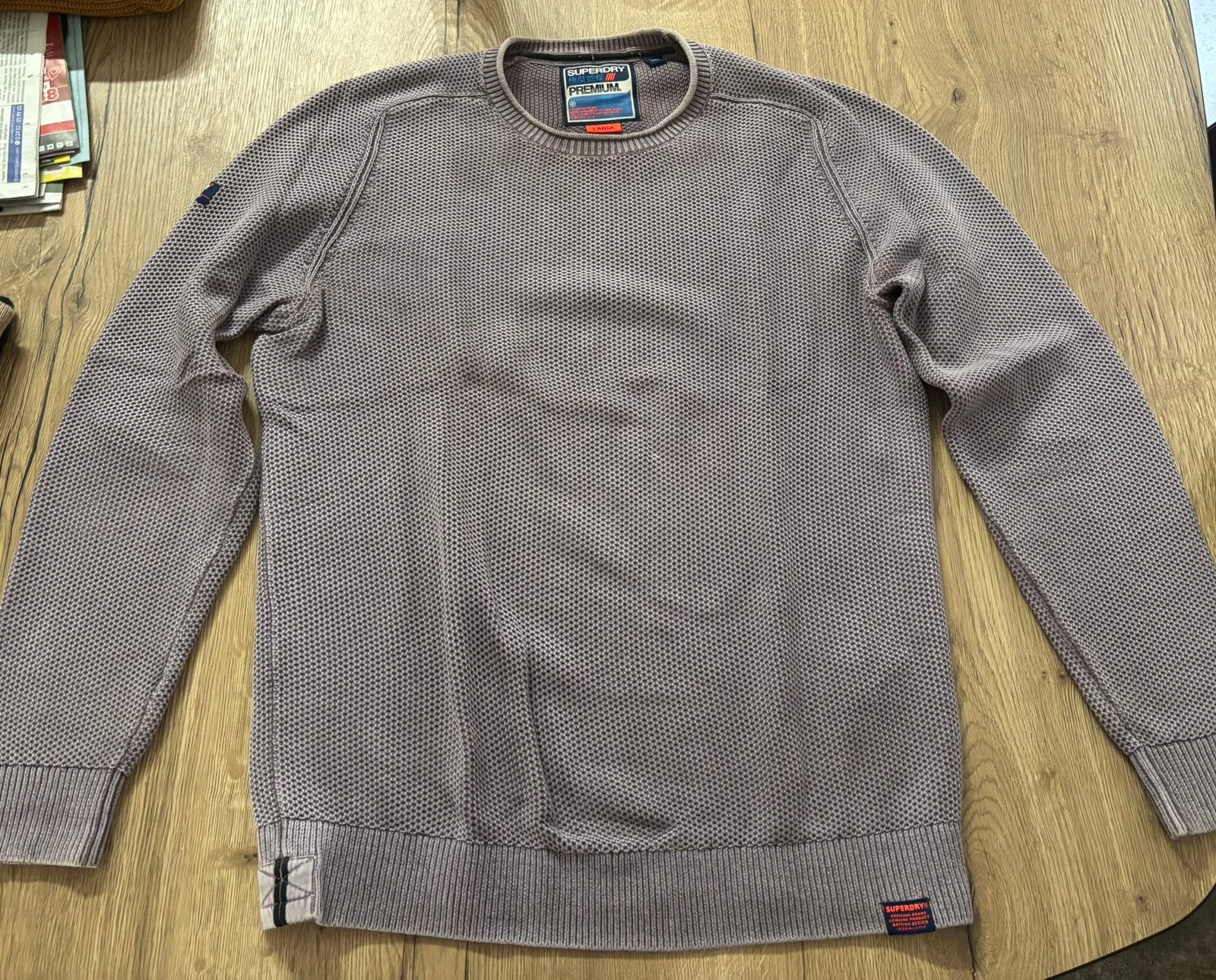Superdry pullover L, Ophalen of Verzenden, Zo goed als nieuw, Maat 52/54 (L), Overige kleuren