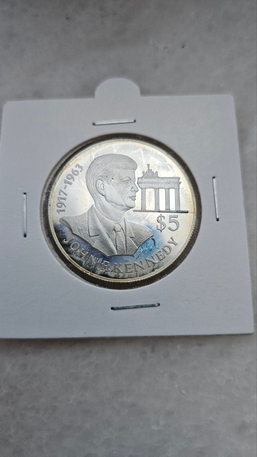 5 dollar niue 1992, Ophalen of Verzenden, Noord-Amerika