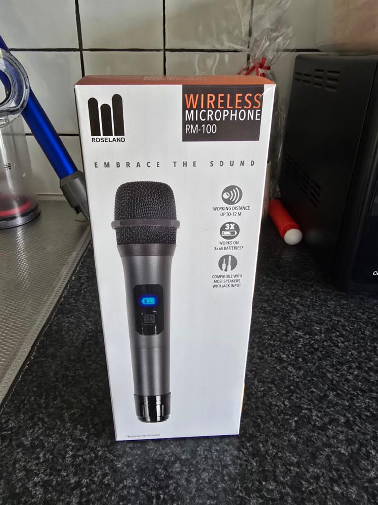 Roseland RM-100 Draadloze Microfoon, Muziek en Instrumenten, Ophalen of Verzenden