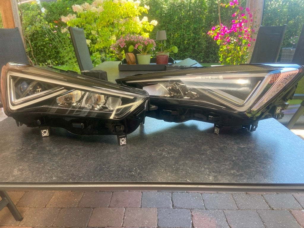 Seat Leon Cupra koplampen set, Auto-onderdelen, Verlichting, Ophalen of Verzenden, Gebruikt, Seat