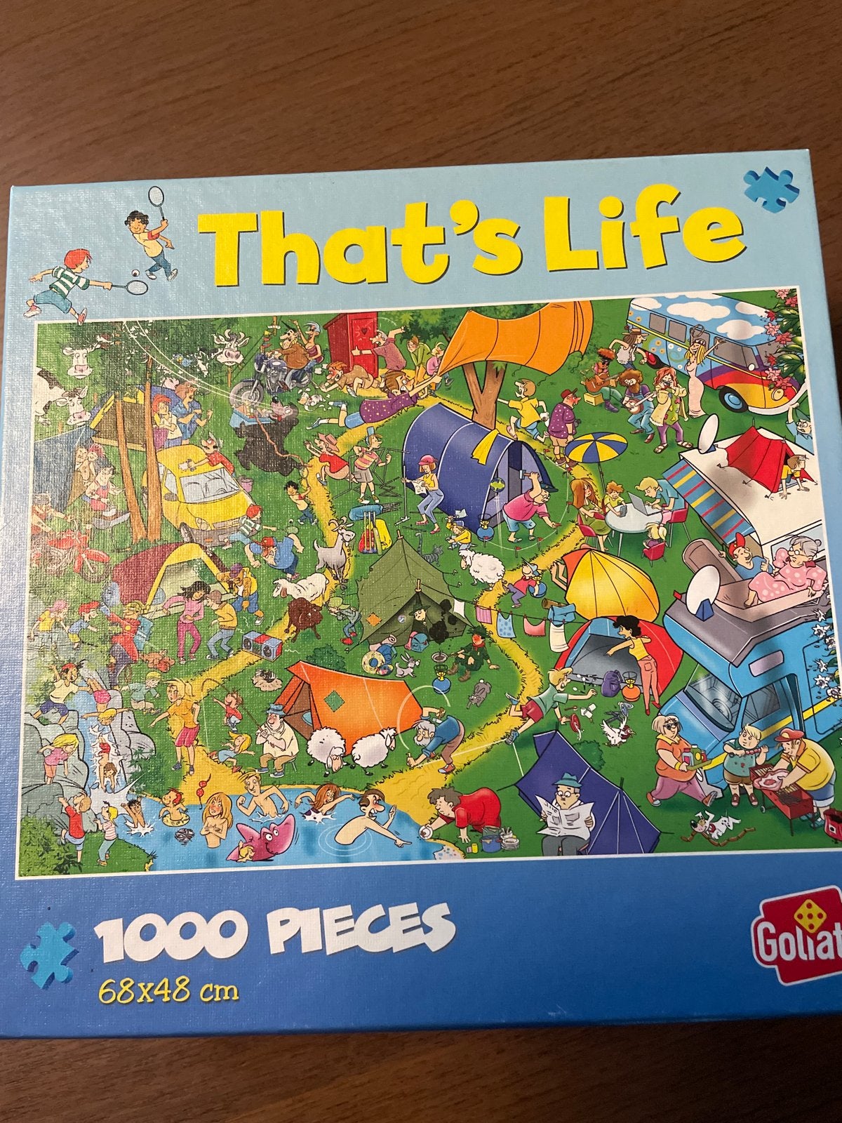 That's Life Legpuzzel 1000 stukjes Goliath, Ophalen of Verzenden, 500 t/m 1500 stukjes, Gebruikt, Legpuzzel