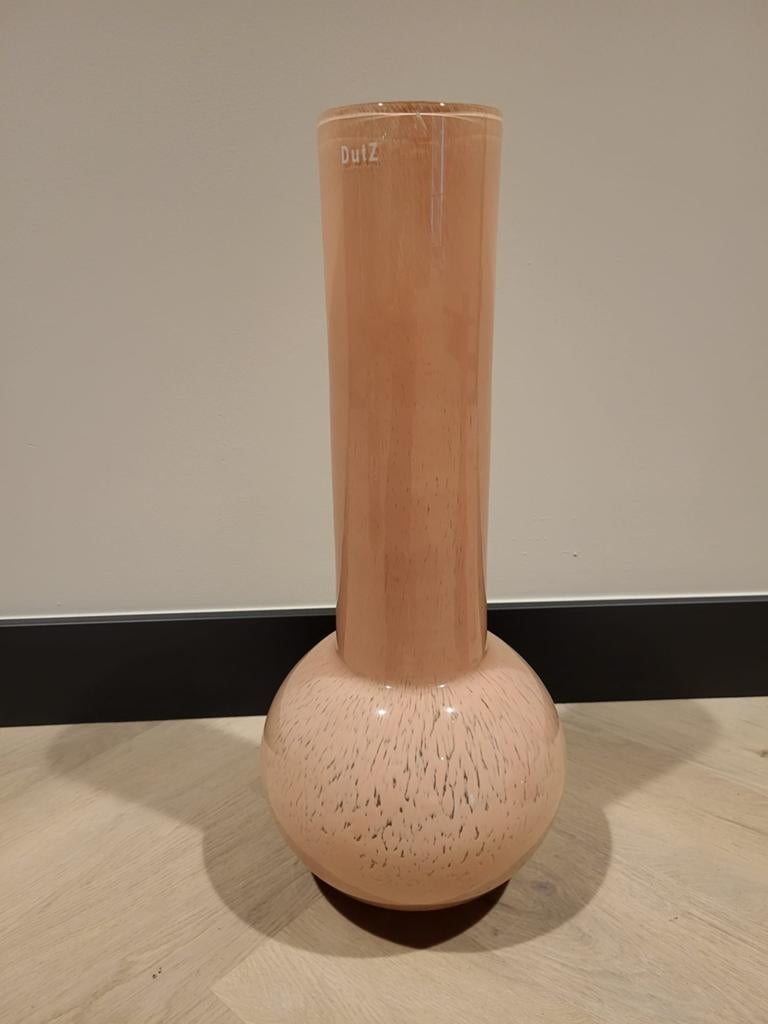 Vaas Dutz zachtroze, Ophalen, Overige kleuren, 50 tot 75 cm, Aardewerk of Porselein