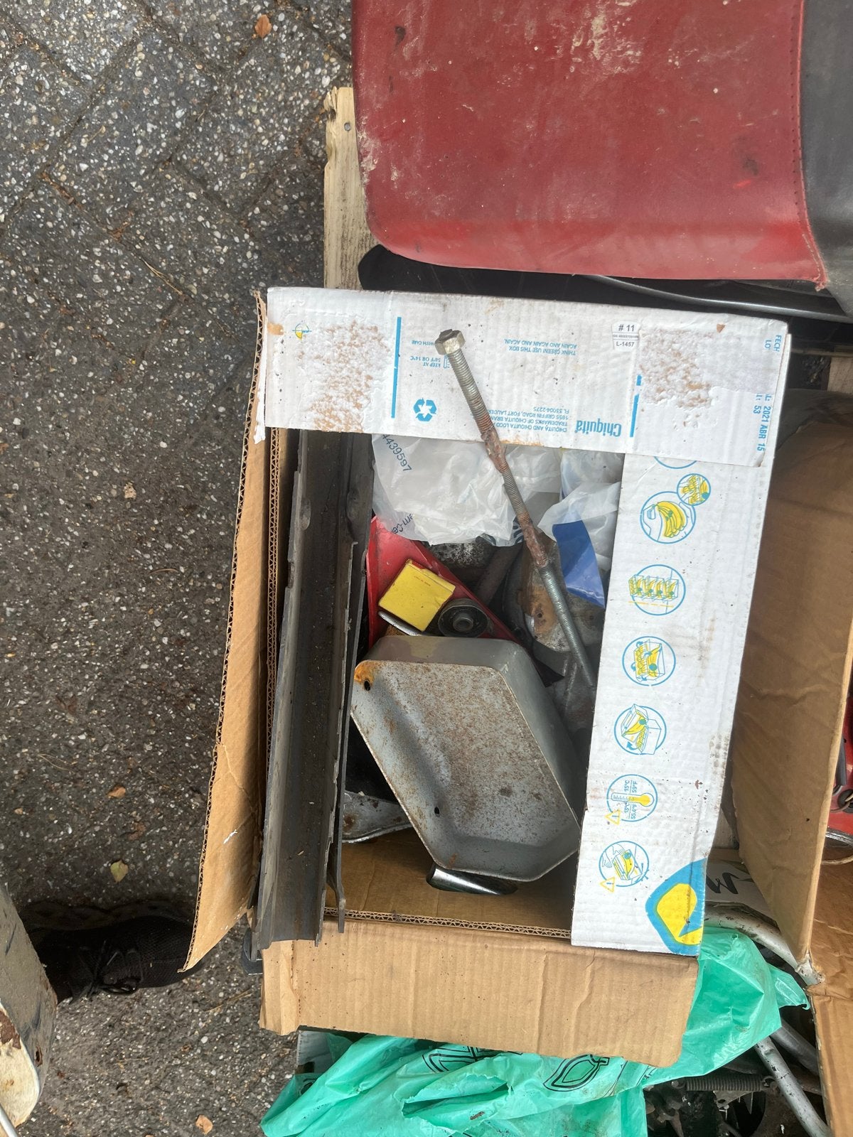 Onderdelen voor bromfietsen en scooters, Ophalen, Gebruikt, Overige typen, Overige merken