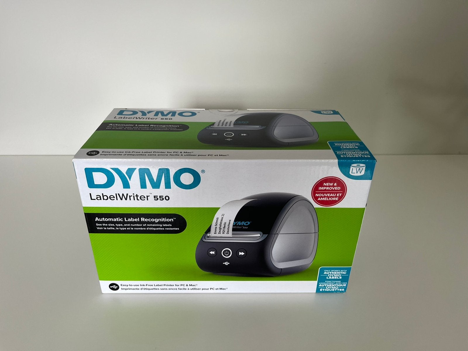 DYMO LabelWriter 550 Labelprinter - Nieuw in doos, Computers en Software, Ophalen of Verzenden, Nieuw, Etiket
