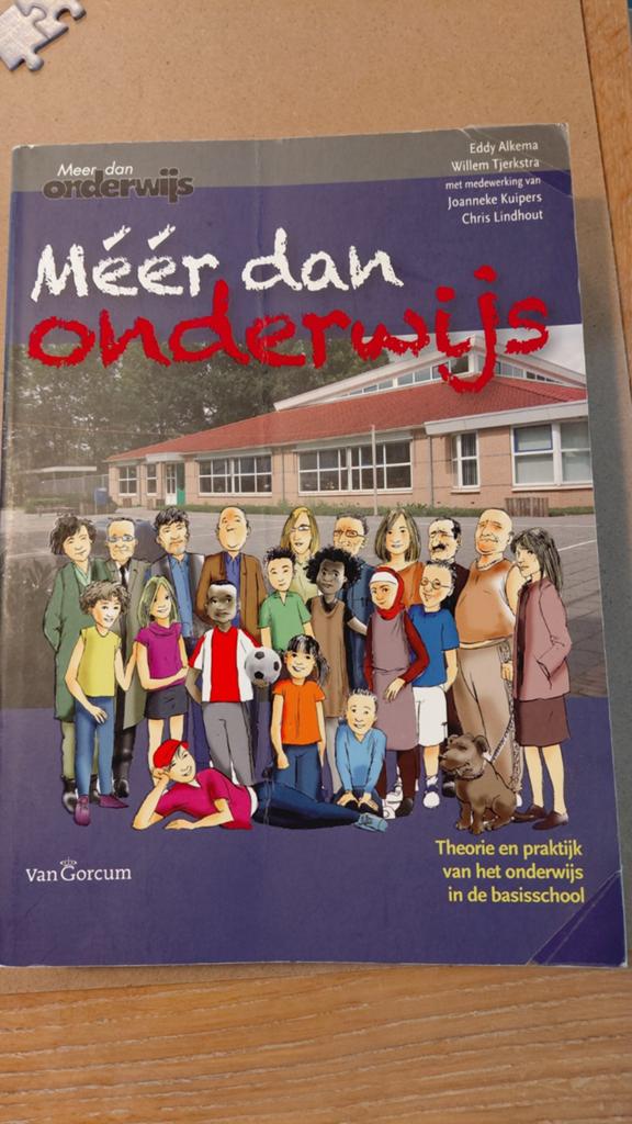 E. Alkema - Meer dan onderwijs, Boeken, Schoolboeken, Zo goed als nieuw, Nederlands, Overige niveaus, Ophalen of Verzenden