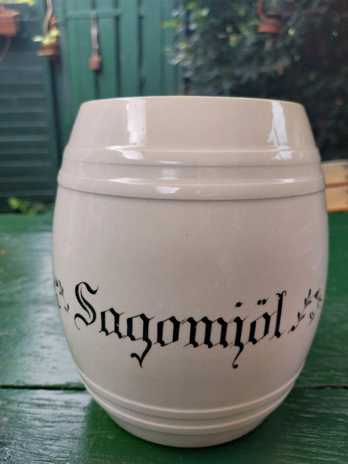Zweedse Sagomjöl-pot van Tante Brocante, Antiek en Kunst, Curiosa en Brocante, Ophalen of Verzenden