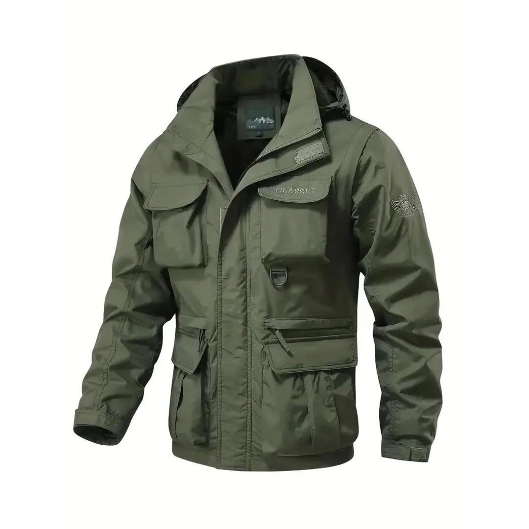 Heren Outdoor Jas - Lente/Zomer/Herfst - Waterafstotend, Ophalen of Verzenden, Nieuw, Maat 48/50 (M), Groen