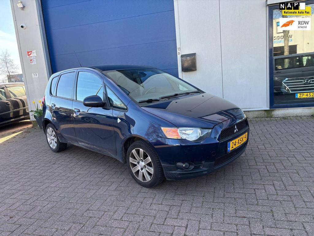 Mitsubishi Colt 1.3 Edition Two, Auto's, Euro 5, Stof, Gebruikt, Blauw