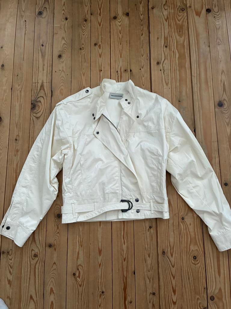 Femmes du Sud bomberjasje, Ophalen of Verzenden, Zo goed als nieuw, Maat 38/40 (M), Beige