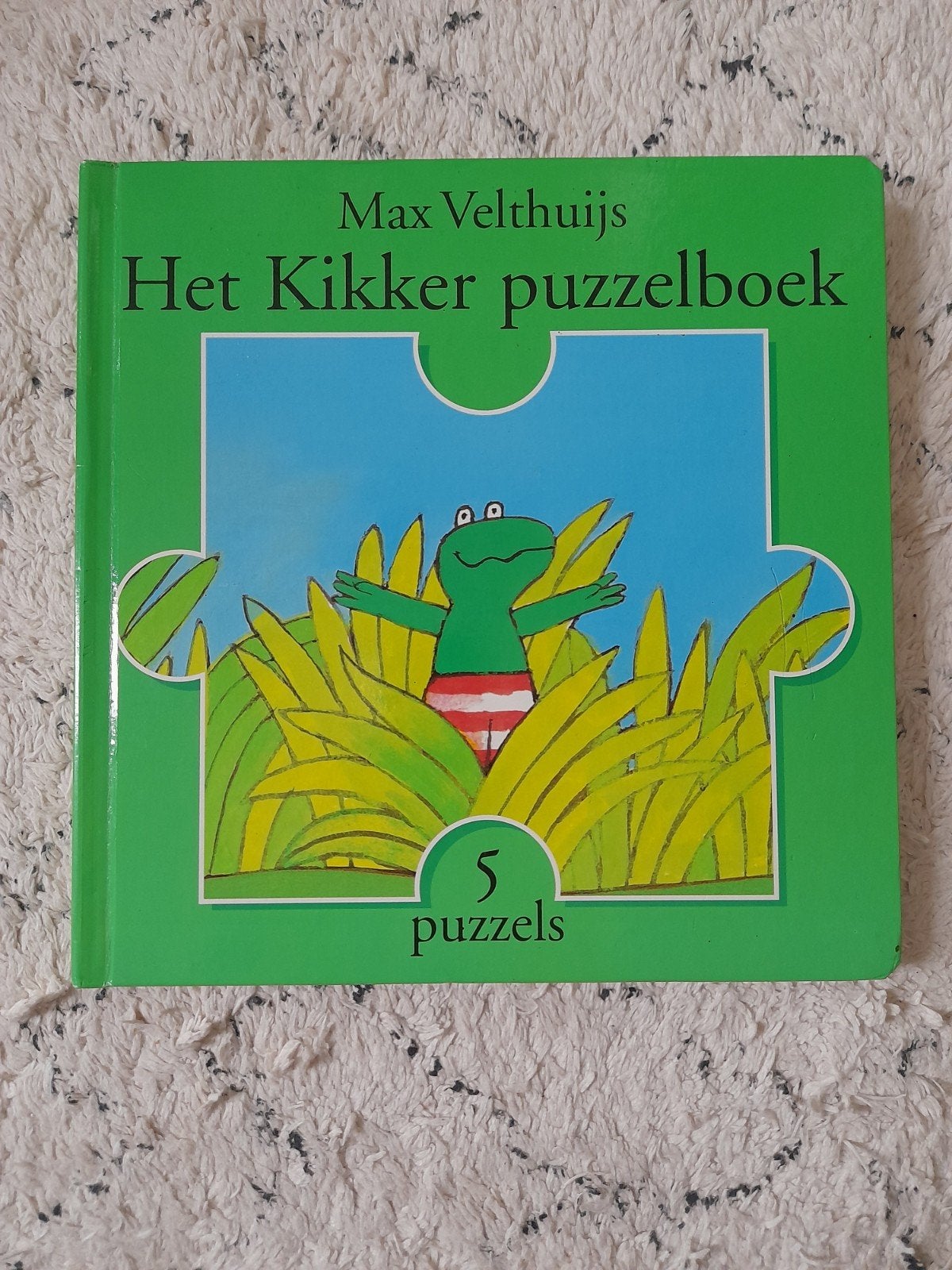 Het Kikker Puzzelboek - Max Velthuijs, Fictie algemeen, Max Velthuijs, Jongen of Meisje, Ophalen of Verzenden
