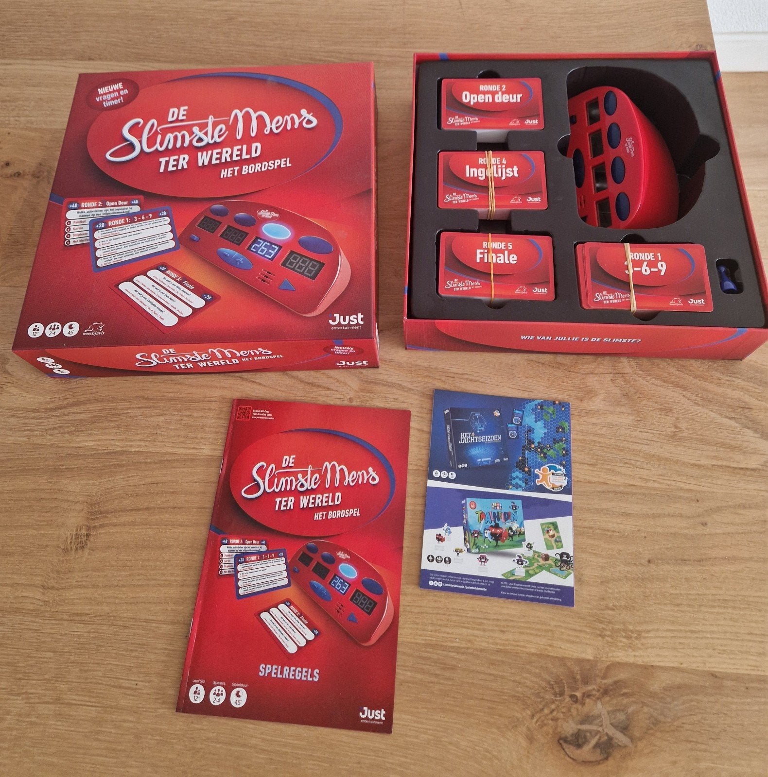 Slimste mens ter wereld, Ophalen of Verzenden, Zo goed als nieuw, Just Games