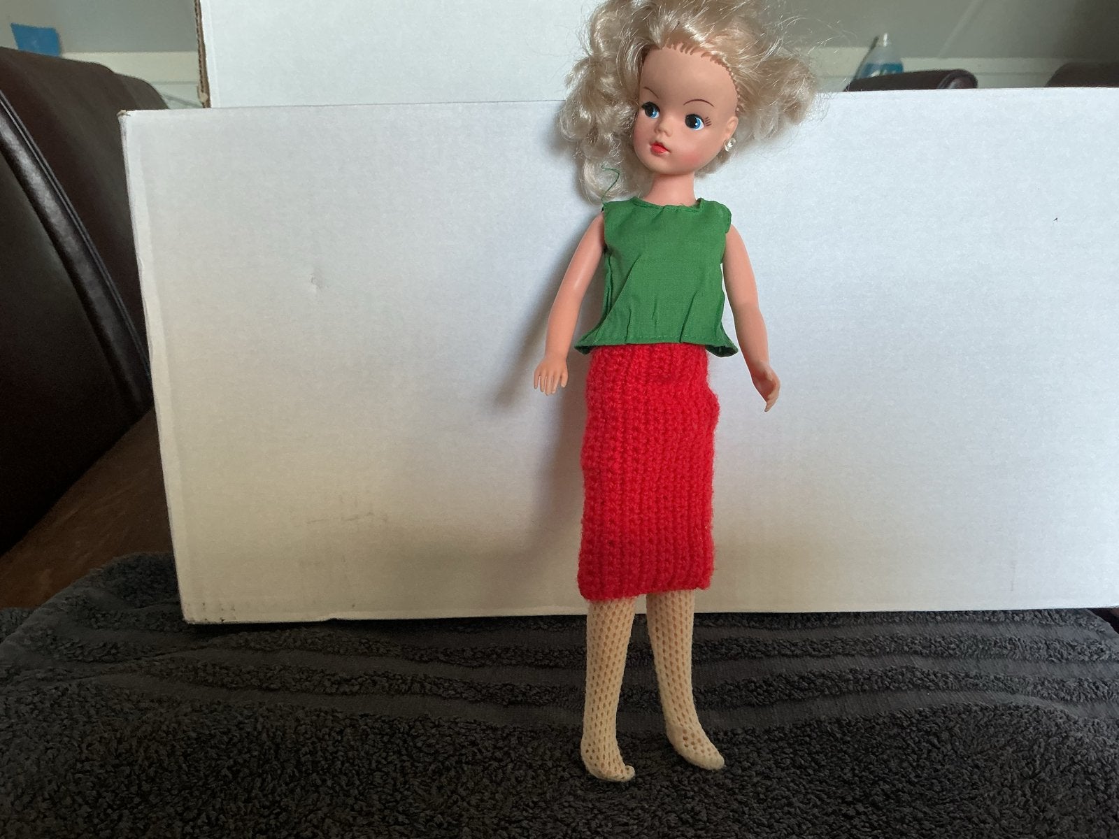 Vintage Sindy pop met kleding, Ophalen of Verzenden, Gebruikt, Overige typen