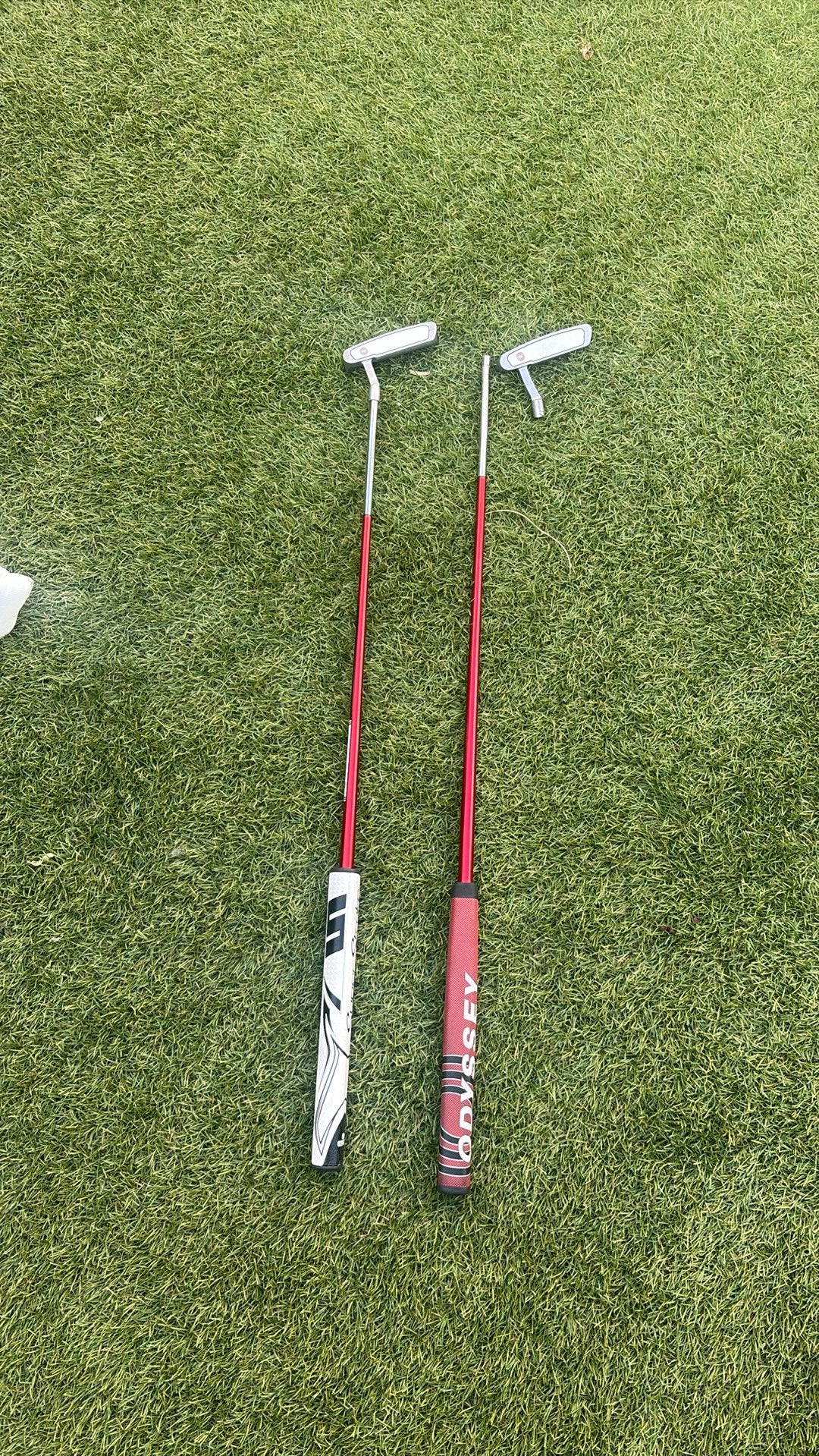 2x Odyssey OG WHITE HOT 1WS Putters - Stroke Lab Schaft, Ophalen, Gebruikt, Club, Callaway