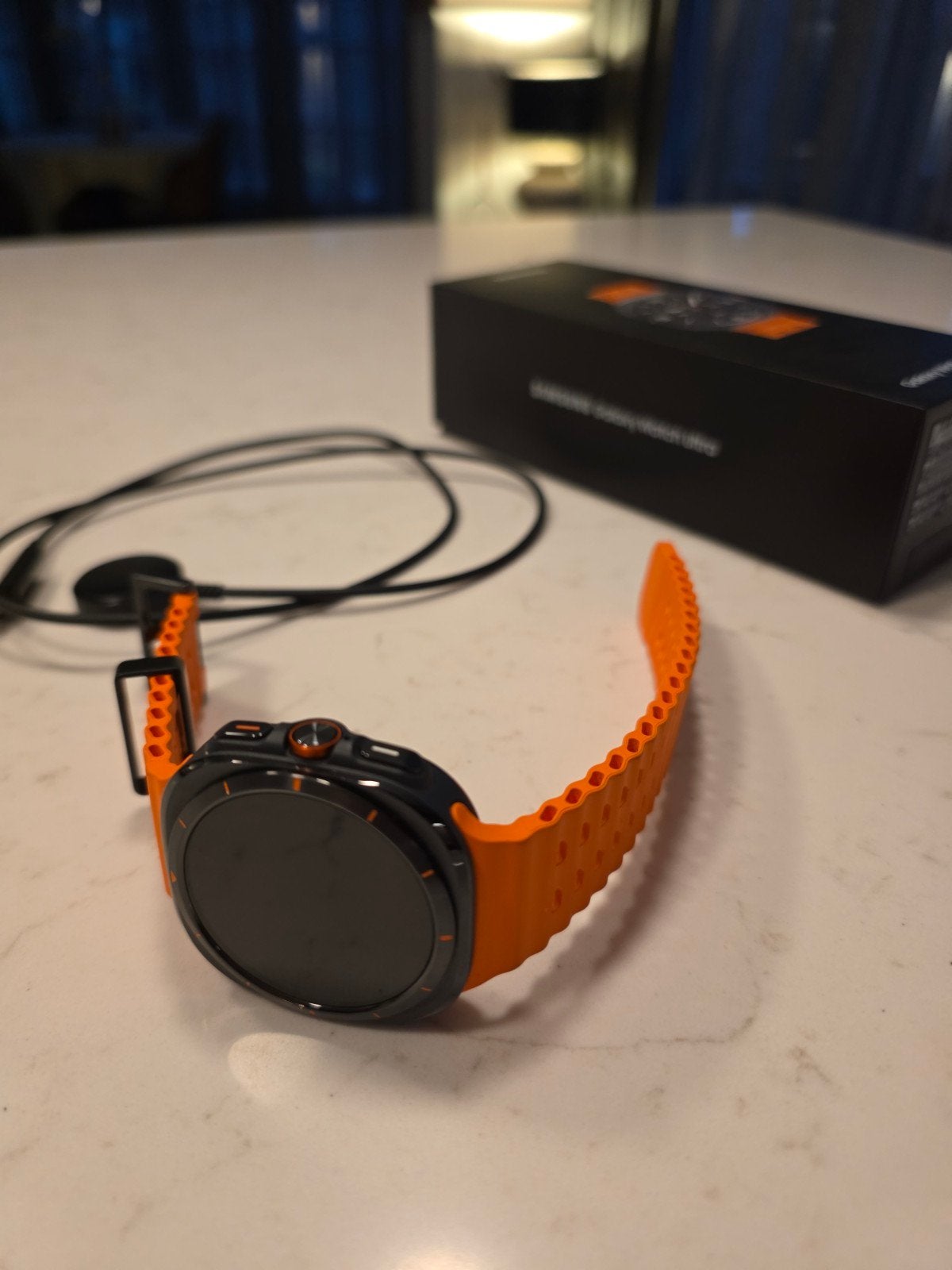 Samsung Galaxy Watch Ultra 2025 - Splinternieuw, Ophalen, Nieuw, Oranje, Hoogte