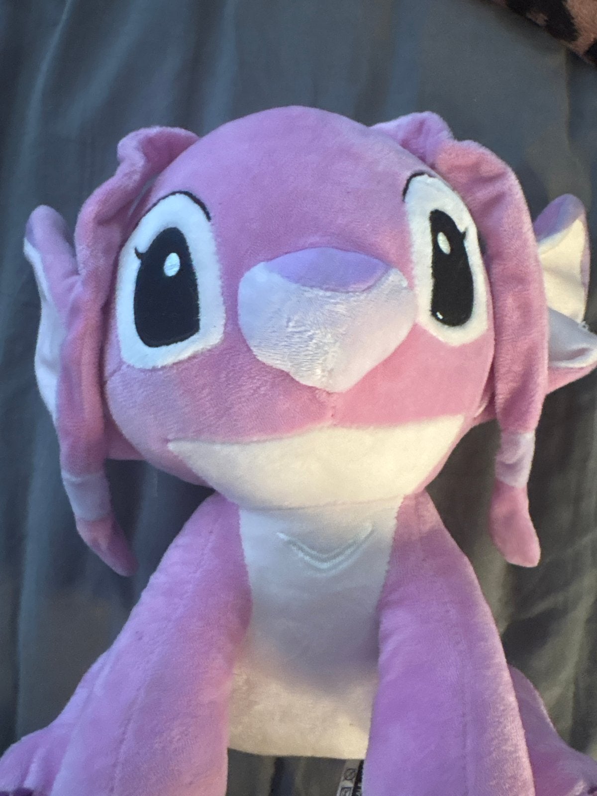 Roze Angel knuffel van Disney's Lilo & Stitch, Disney, Overige typen, Ophalen of Verzenden, Zo goed als nieuw