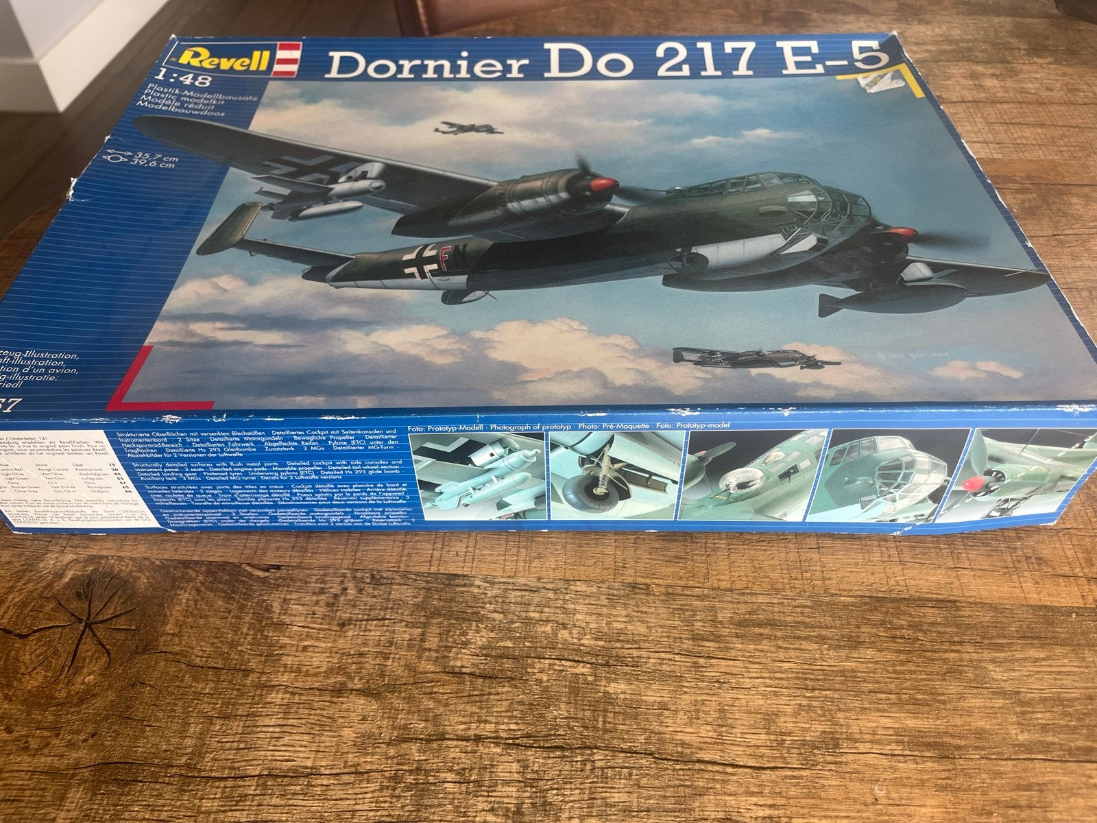 Revell Dornier Do 217 E-5 Modelbouw Vliegtuig 1:48, Hobby en Vrije tijd, Modelbouw | Vliegtuigen en Helikopters, Revell, Nieuw