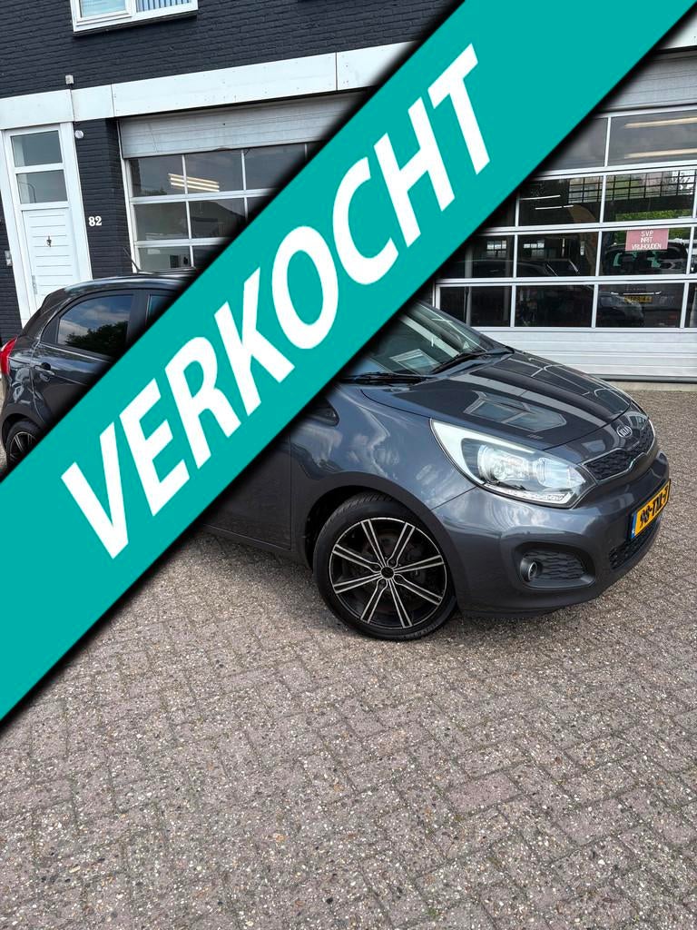 Kia Rio 1.1 CRDi Super Pack, Auto's, Kia, Voorwielaandrijving, Euro 5, Gebruikt, Zwart