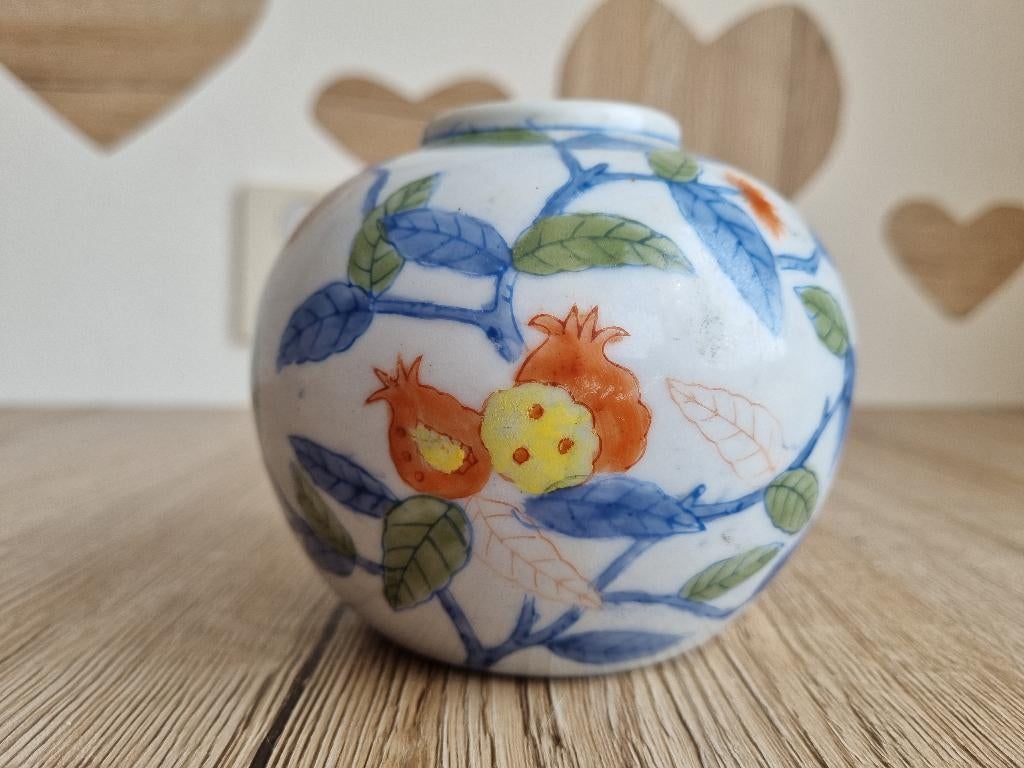 Vintage Japans Chinees Gemberpot Nabeshima / Kakiemon Stijl, Antiek en Kunst, Verzenden