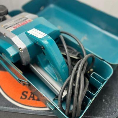 Makita 1100 Schaafmachine | In Koffer | Nette Staat | €99,99, Gebruikt, Ophalen of Verzenden