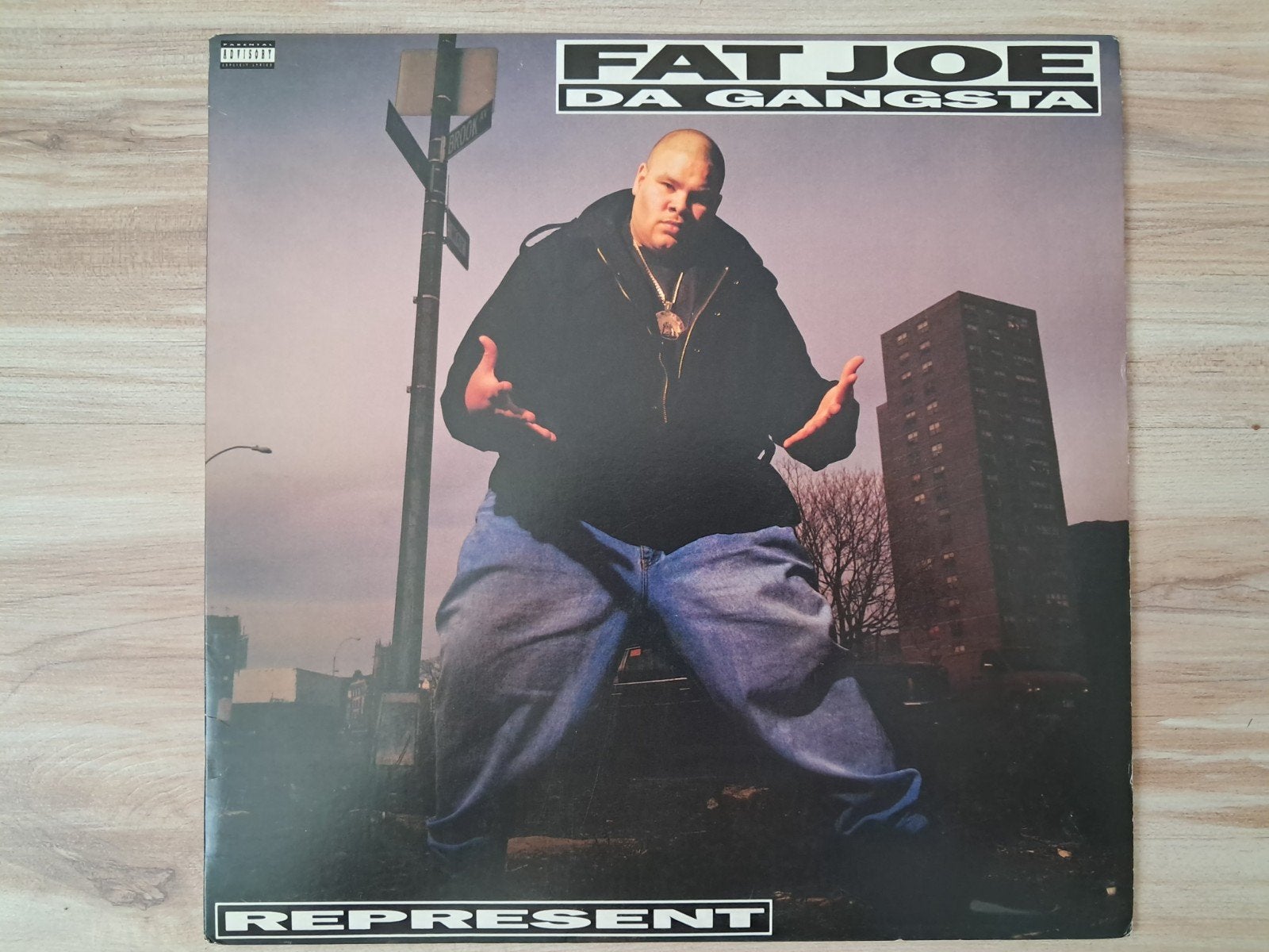 Fat Joe (Da Gangsta) - Represent 1993 LP, Cd's en Dvd's, Vinyl | Hiphop en Rap, Ophalen of Verzenden, 1985 tot 2000, Zo goed als nieuw