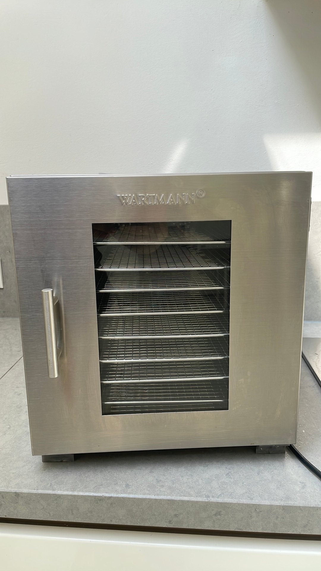Wartmann Voedseldroger / Droogoven. RVS, Witgoed en Apparatuur, Ophalen of Verzenden, Zo goed als nieuw, Vrijstaand, 45 tot 50 cm