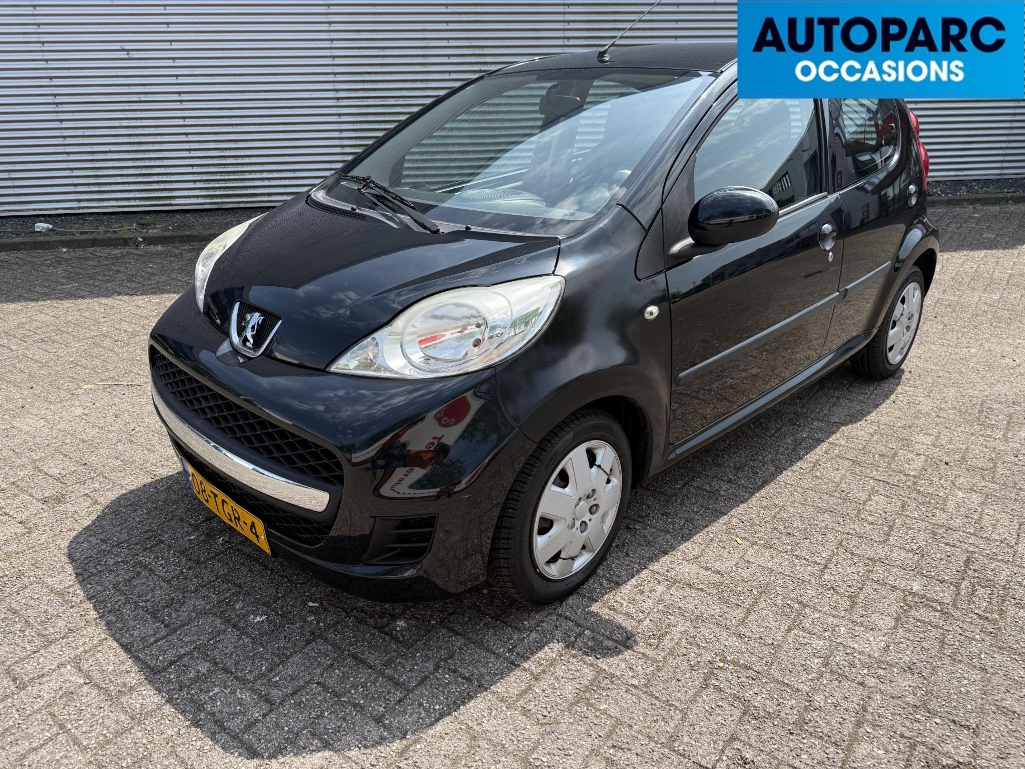Peugeot 107 1.0-12V XS , 111.168 KM, 5 DRS, AIRCO BOEKJES, K, Auto's, Voorwielaandrijving, Stof, Gebruikt, 4 stoelen