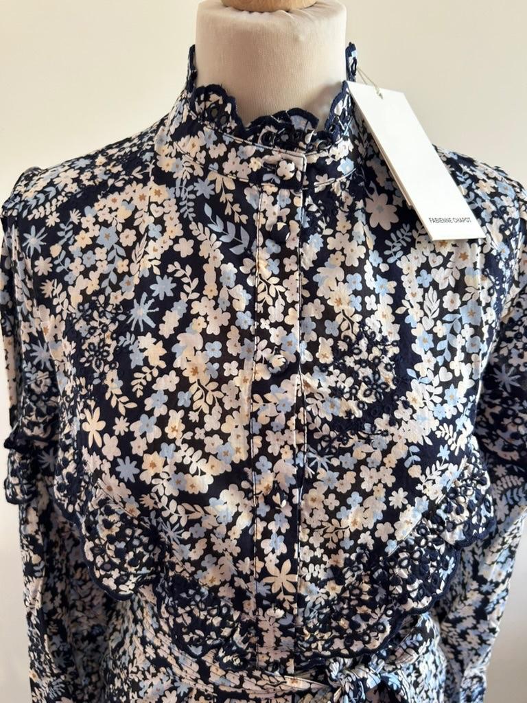 Fabienne Chapot maat 40 NIEUW Daila dress 1128, Maat 38/40 (M), Blauw, Nieuw, Ophalen of Verzenden