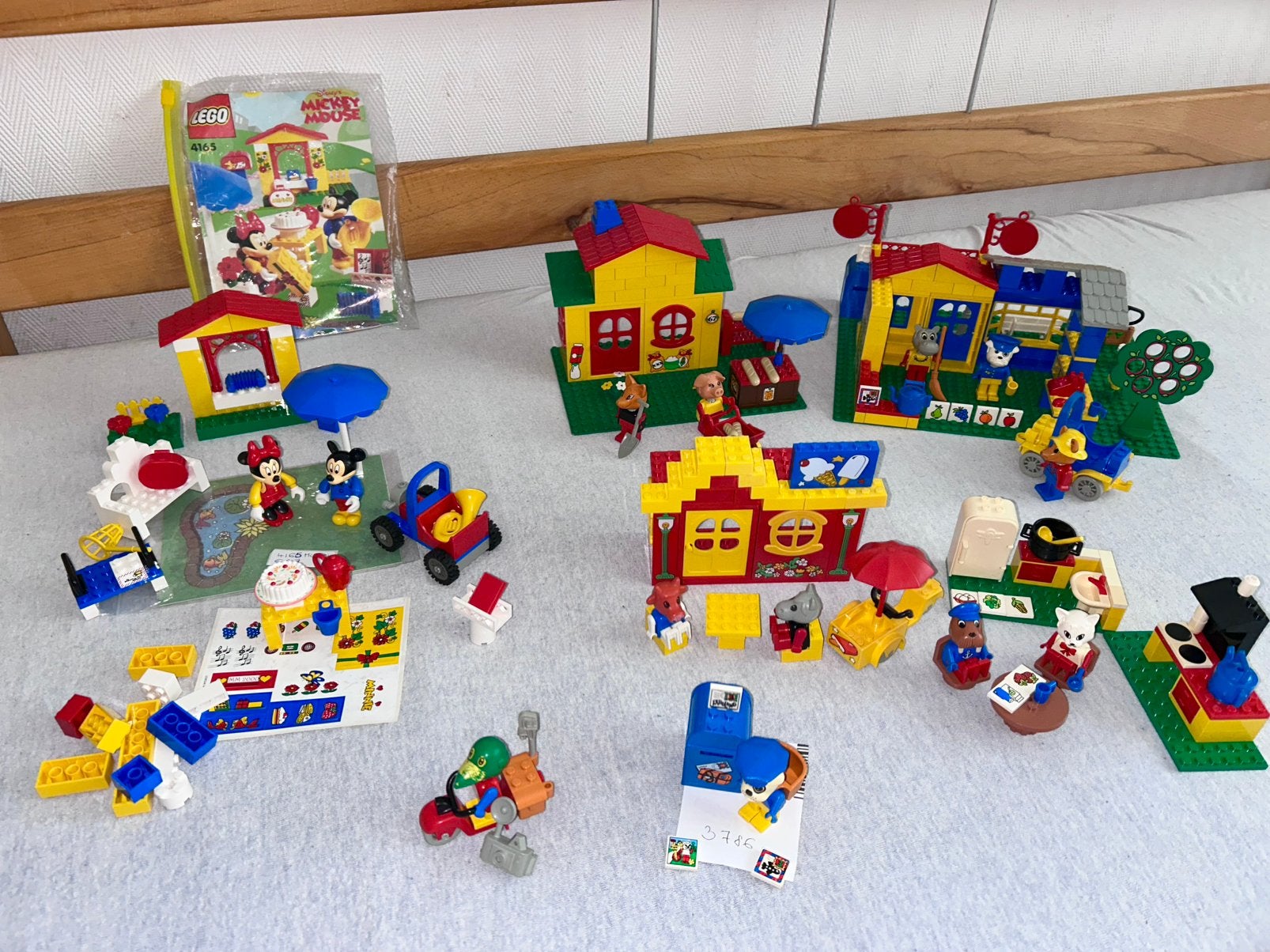 Lego Fabuland  3675 3665 4165 3667 3646 3604 3781 3786 3782, Ophalen of Verzenden, Gebruikt