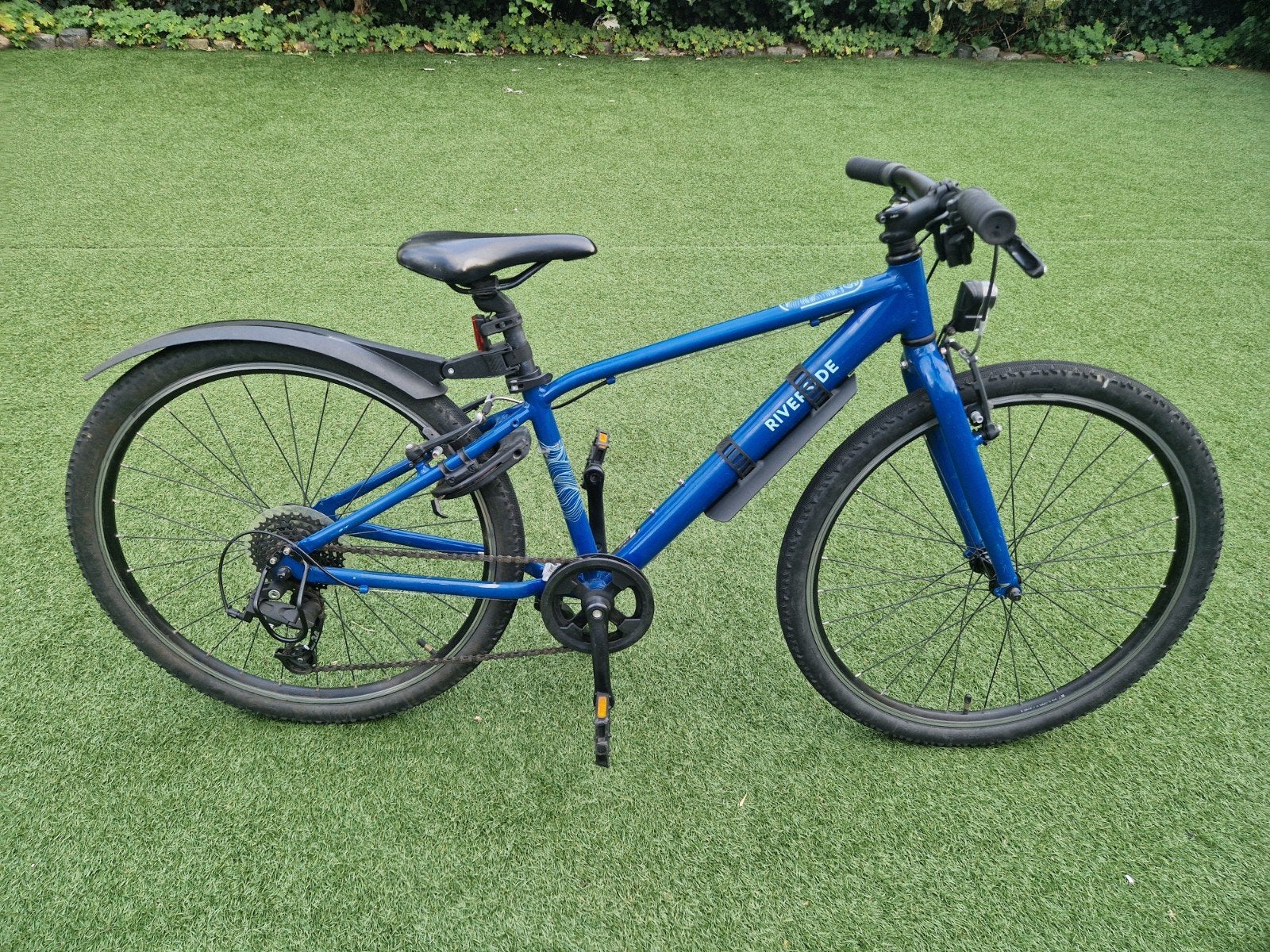 Riverside fiets met verlichting, spatborden en standaard, Ophalen, Gebruikt, Velgrem, Overige merken