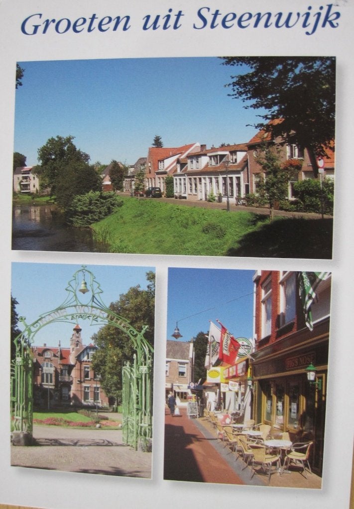 Groeten uit Steenwijk  -  uitgave van Leers, Verzenden, 1980 tot heden, Gelopen, Overijssel