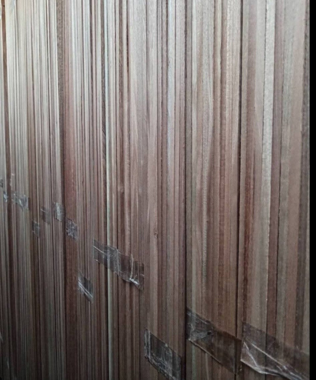 Mahonie Hardhout latten ZEER SCHERP GEPRIJSD, Doe-het-zelf en Verbouw, Hout en Planken, Ophalen of Verzenden
