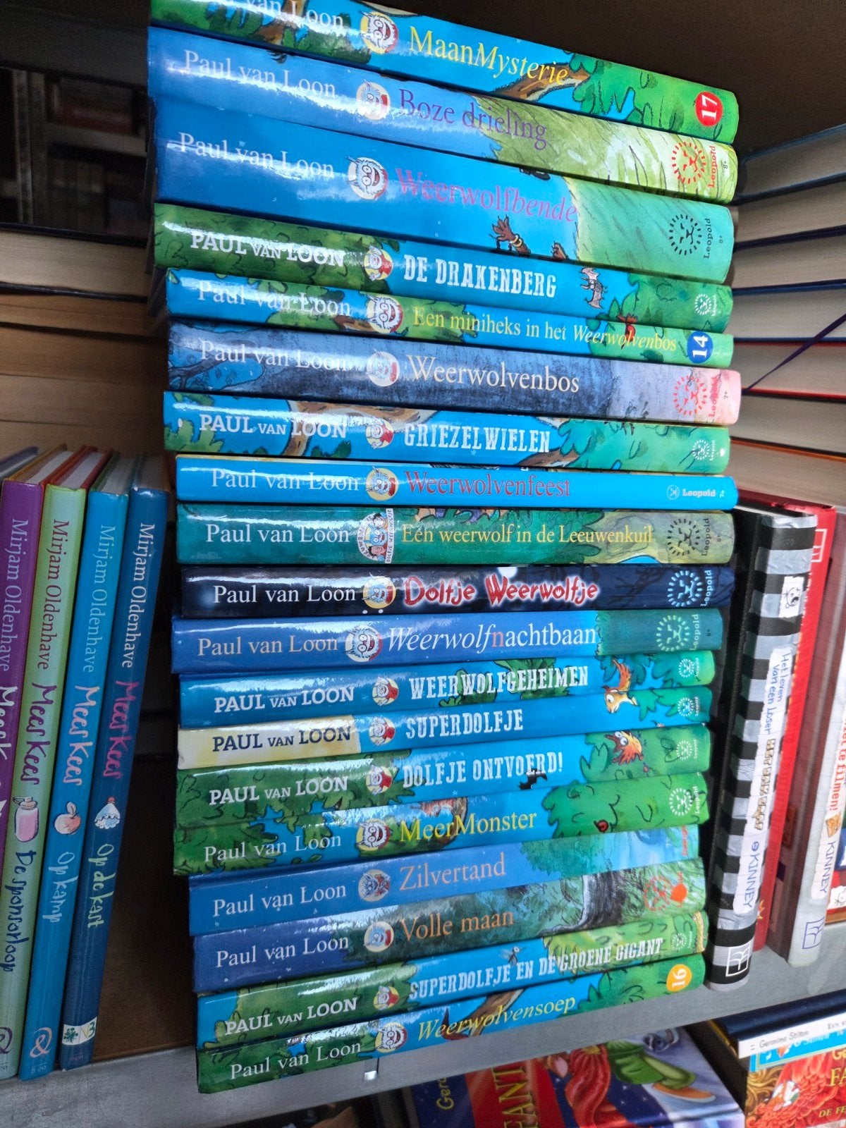 Dolfje Weerwolfje - 19x boeken, Ophalen of Verzenden, Zo goed als nieuw
