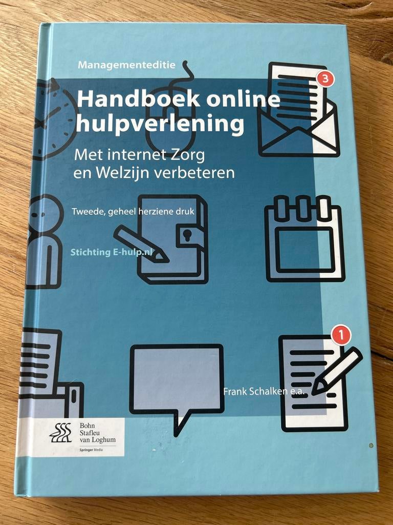 Handboek online hulpverlening - Frank Schalken, Ophalen of Verzenden, Zo goed als nieuw