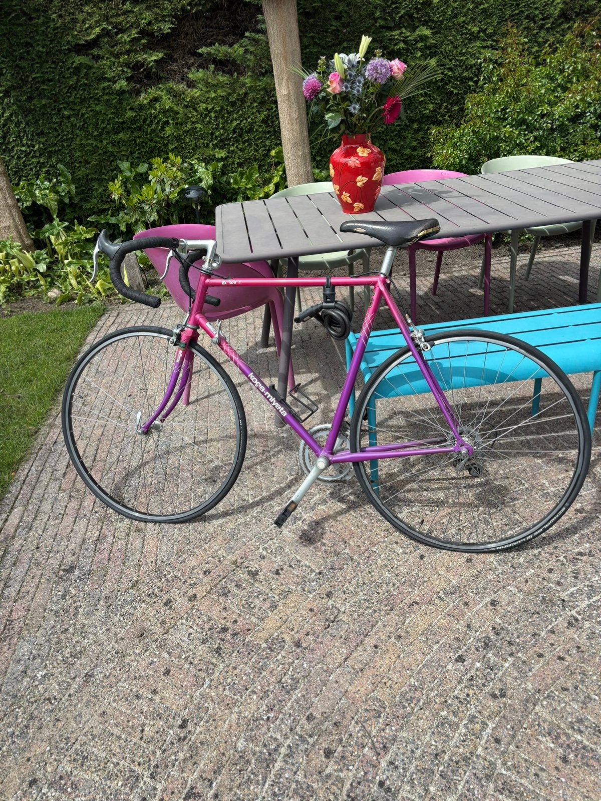 Koga-Miyata Exerciser racefiets met Axa slot, Gebruikt, Aluminium, Ophalen of Verzenden, Koga Miyata
