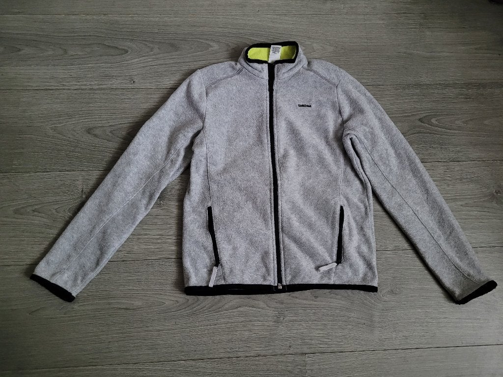 DECATHLON grijs fleece vest maat 141/150 ~ MS3012, Gebruikt, Trui of Vest, Decathlon, Ophalen of Verzenden