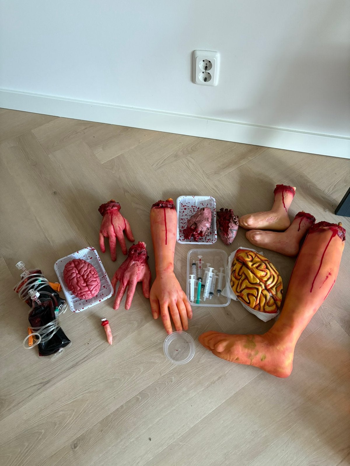 Halloween diversen, Ophalen of Verzenden, Zo goed als nieuw