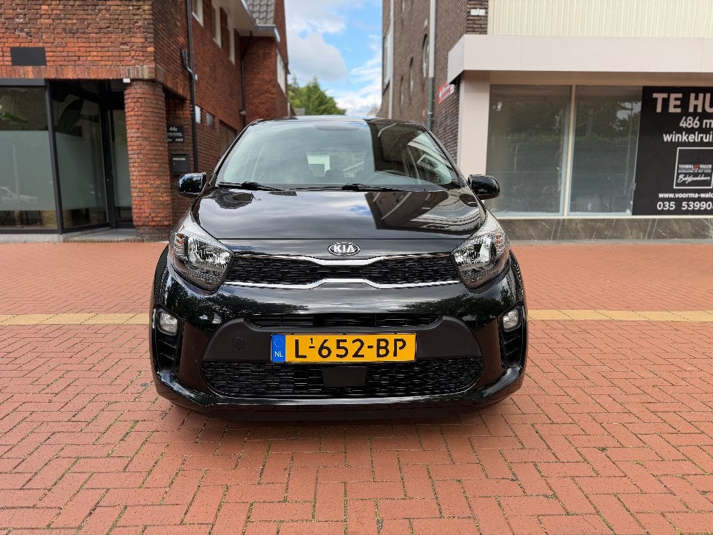 Kia Picanto 1.0 DPi ComfortLine 2021, NAP, BTW, Voorwielaandrijving, Stof, Zwart, Origineel Nederlands