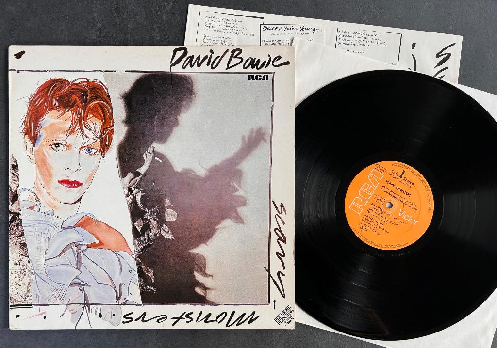 DAVID BOWIE - Scary monsters and super creeps ( LP ), Ophalen of Verzenden, Zo goed als nieuw, 12 inch, Poprock