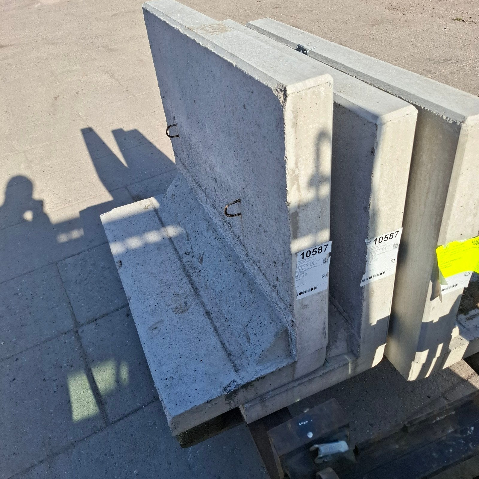 Betonnen keerwanden - Gebruikt, diverse afmetingen, Ophalen of Verzenden, Gebruikt