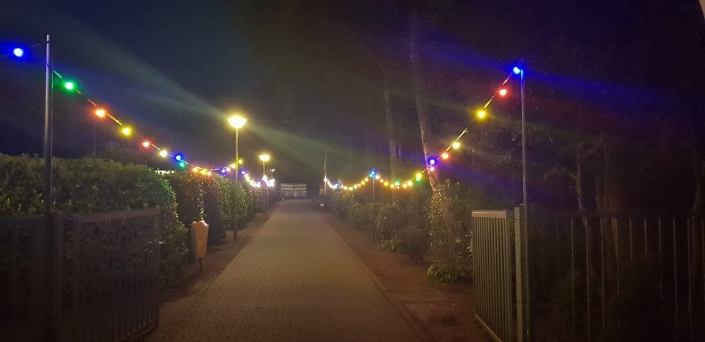 prikkabel verhuur lichtsnoer huren led lamp verlichting, Ophalen, Zo goed als nieuw, Overige