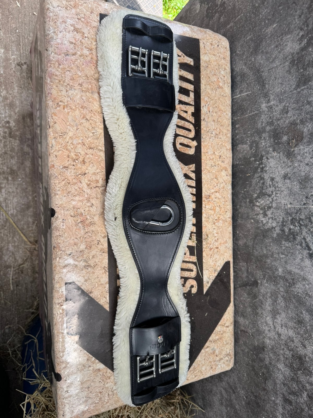 Waldhausen leren singel met afneembaar bont 60cm, Dieren en Toebehoren, Nieuw, Ophalen of Verzenden, Singel, Full
