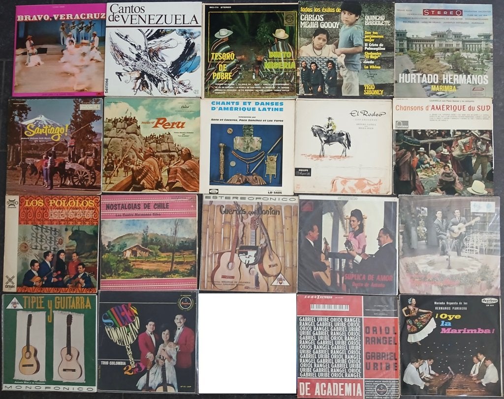 130 lp’s  Latijns Amerika, Cd's en Dvd's, Vinyl | Wereldmuziek, Ophalen of Verzenden, Gebruikt, 12 inch