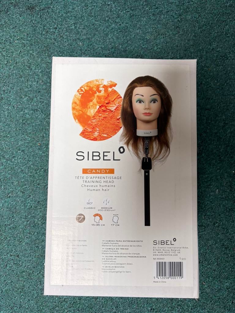 Sibel oefenhoofd ongeopend vrouw, Sieraden, Tassen en Uiterlijk, Uiterlijk | Haarverzorging, Ophalen of Verzenden, Nieuw