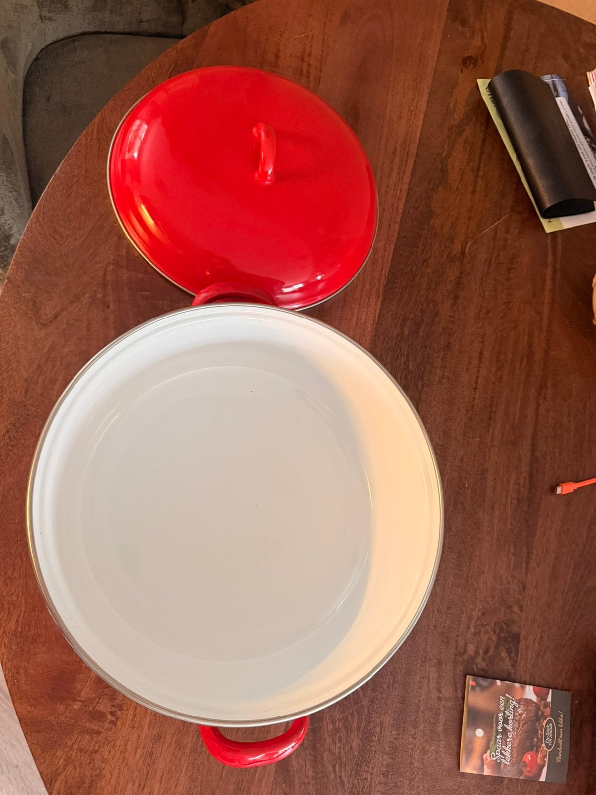 Braadpan AH, Huis en Inrichting, Keuken | Potten en Pannen, Ophalen, Zo goed als nieuw, Gietijzer